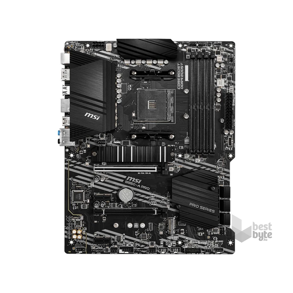 MSI B550-A PRO AMD B550 AM4 ATX alaplap