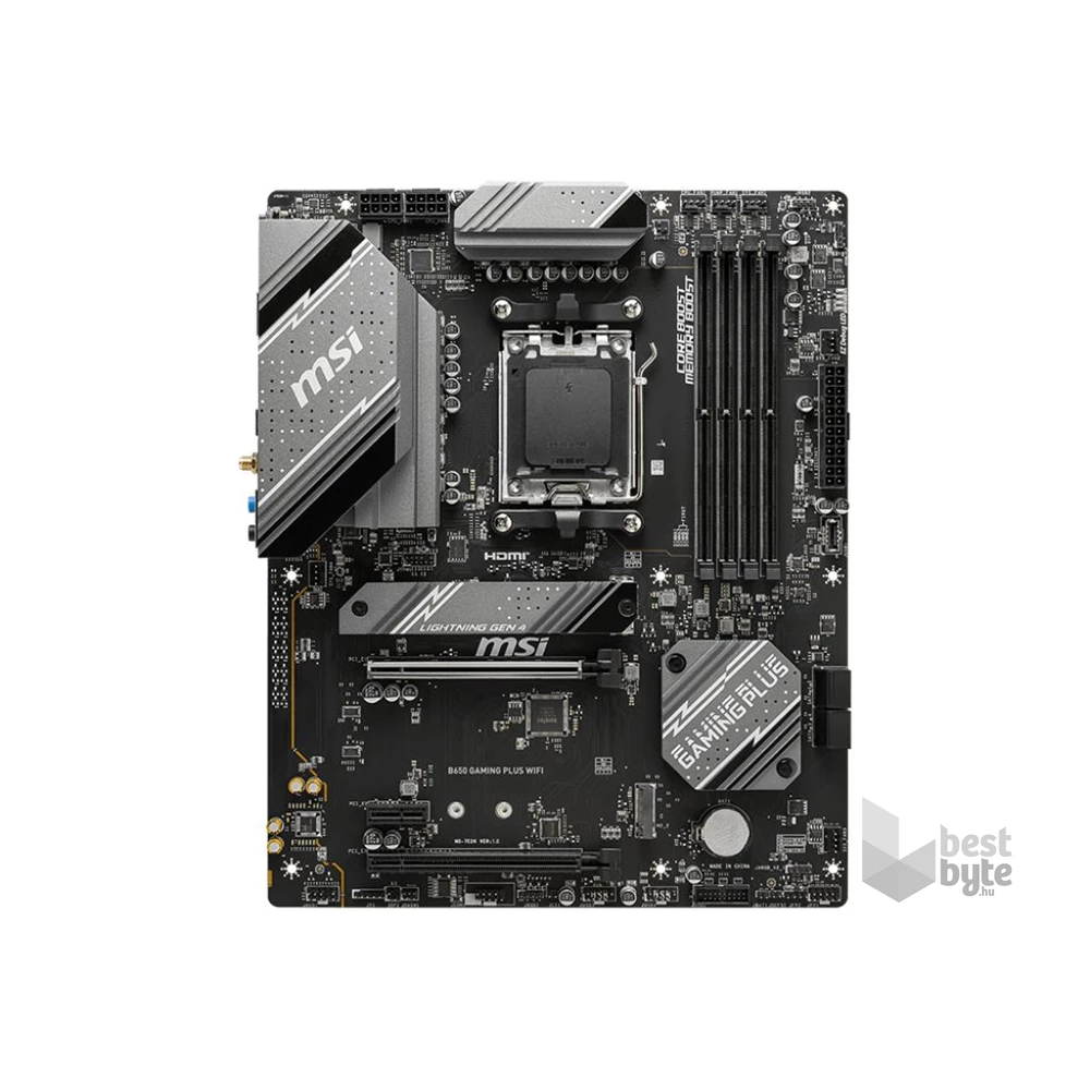 MSI B650 GAMING PLUS WIFI AMD B650 AM5 ATX alaplap