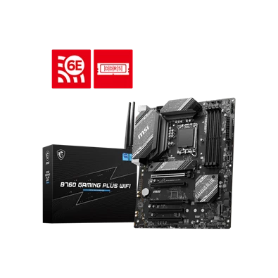 MSI B760 GAMING PLUS WIFI Intel B760 LGA1700 ATX alaplap