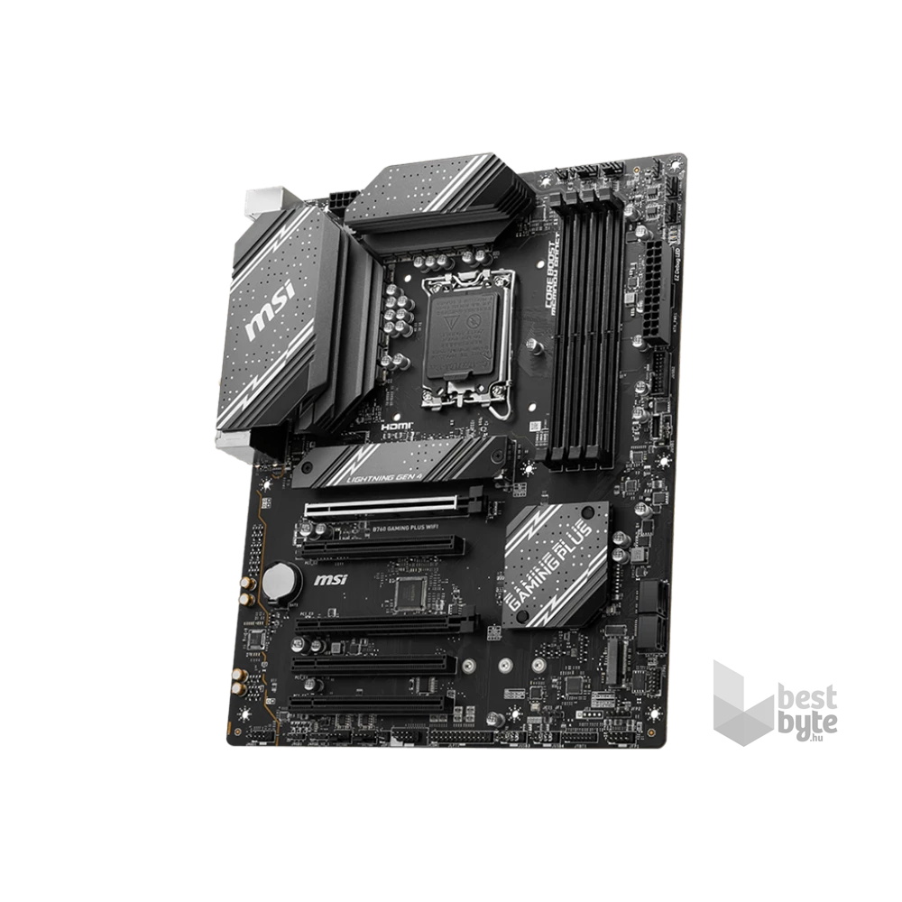 MSI B760 GAMING PLUS WIFI Intel B760 LGA1700 ATX alaplap