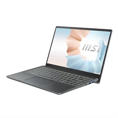 MSI Business NB Modern 14 B11MOU-1066, 14.0" FHD, i3-1115G4, 8GB, 256GB M.2, INT, NOOS, Szürke
