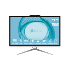 MSI Business PRO AP222T 13M-006 21,5"FHD Touch/Core i3-13100/8GB/256GB/FreeDOS/fehér All-in-One asztali számítógép