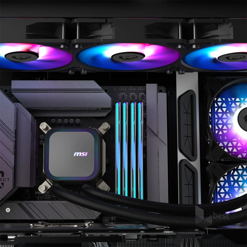 MSI Coreliquid A13 360 fekete vízhűtéses processzor hűtő