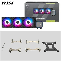 MSI Coreliquid A13 360 fekete vízhűtéses processzor hűtő