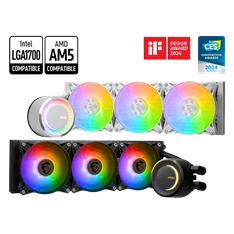 MSI Coreliquid E360 ARGB fehér vízhűtéses processzor hűtő