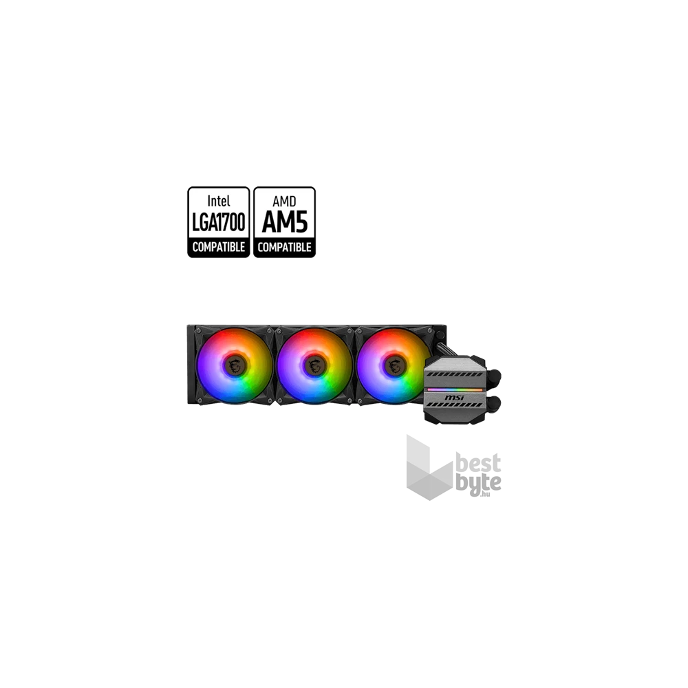 MSI Coreliquid M360 3xARGB vízhűtéses processzor hűtő