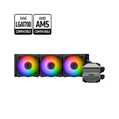 MSI Coreliquid M360 3xARGB vízhűtéses processzor hűtő