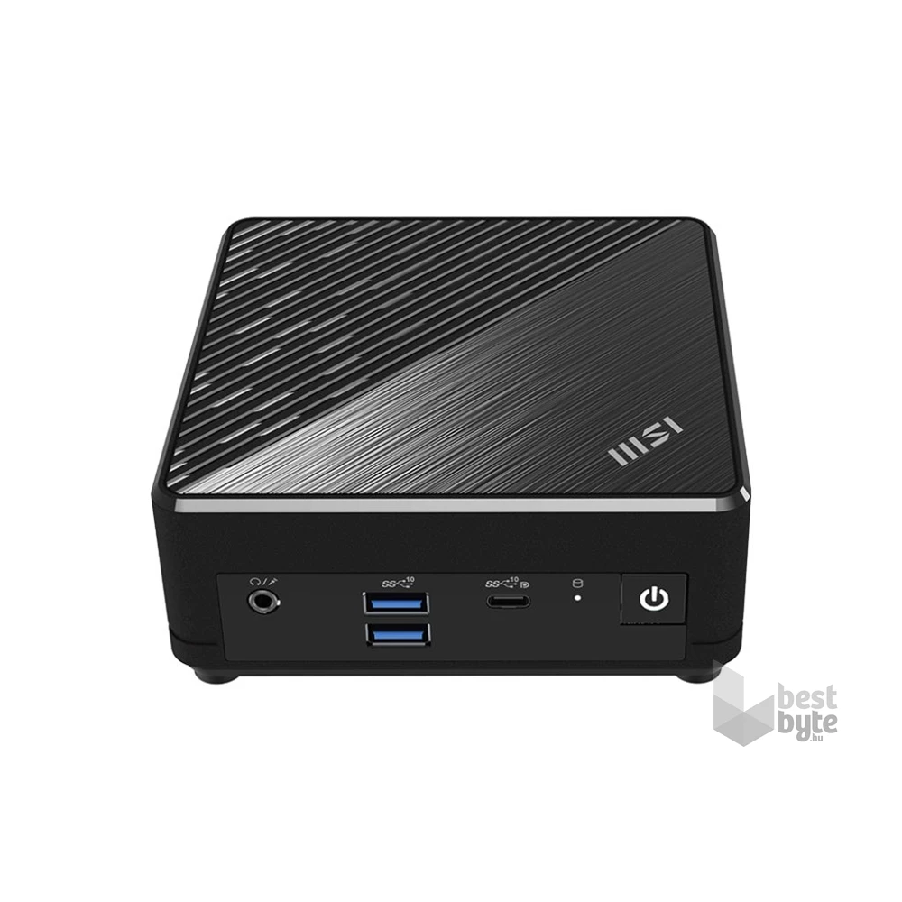 MSI Cubi N ADL S/Intel N100/fekete Barebone PC - ADL-S-225BEU-BN100XX