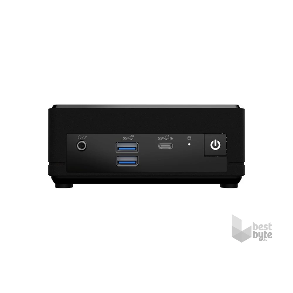MSI Cubi N ADL S/Intel N100/fekete Barebone PC - ADL-S-225BEU-BN100XX