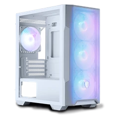 MSI FORGE M100R (táp nélküli) ablakos 4xARGB fehér mATX ház