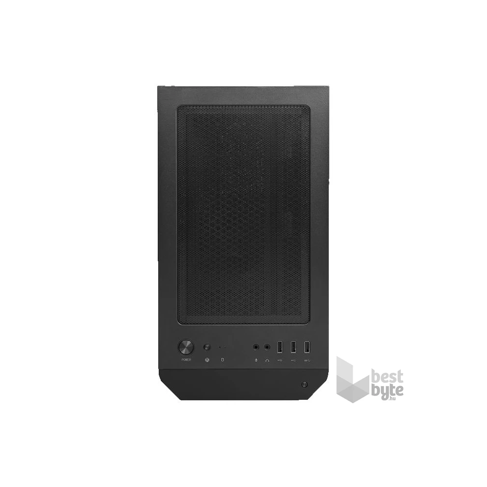 MSI FORGE M100R (táp nélküli) ablakos 4xARGB fekete mATX ház