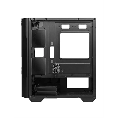 MSI FORGE M100R (táp nélküli) ablakos 4xARGB fekete mATX ház