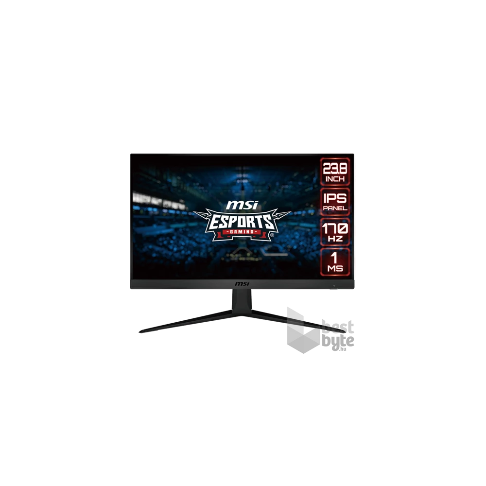 MSI 23,8" G2412 FHD IPS 170Hz DP/HDMI gamer monitor