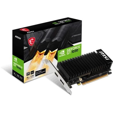 MSI GT 1030 4GH LP OC nVIDIA 4GB DDR4 PCI-Ex16x videokártya