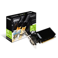 MSI GT 710 2GD3H LP nVidia 2GB DDR3 64bit PCIe videókártya