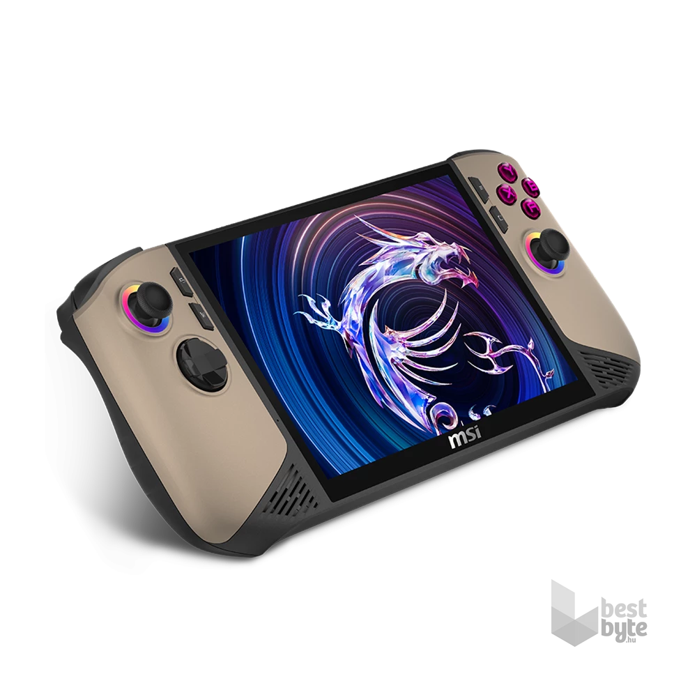 MSI Gaming Handheld Claw 8 AI+ A2VM-093HU 8" FHD+/Ultra 7 258V/32GB/1TB/Intel Arc Graphics/Win11/fekete kézikonzol