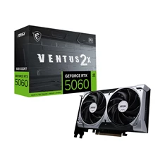 MSI GeForce RTX 5060 8G VENTUS 2X OC nVidia 8GB DDR7 128bit PCIe videókártya MSI GeForce RTX 5060 8G VENTUS 2X OC nVidia 8GB DDR7 128bit PCIe videókártya