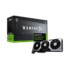 MSI GeForce RTX 5060 Ti 16G VENTUS 3X OC nVidia 16GB GDDR7 128bit PCIe videókártya MSI GeForce RTX 5060 Ti 16G VENTUS 3X OC nVidia 16GB GDDR7 128bit PCIe videókártya