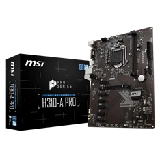 MSI H310-A PRO Intel H310 LGA1151 ATX alaplap