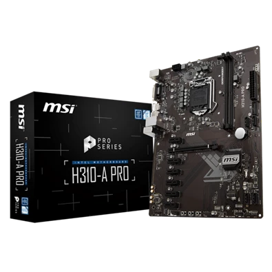 MSI H310-A PRO Intel H310 LGA1151 ATX alaplap