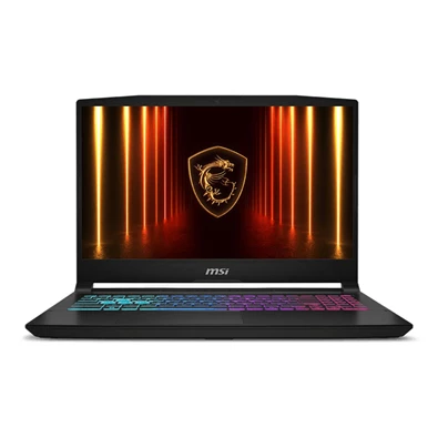 MSI Katana 15 HX B14WFK laptop (15,6"QHD/Intel Core i5-14450HX/RTX 5060 8GB/16GB RAM/512GB/FreeDOS) - fekete