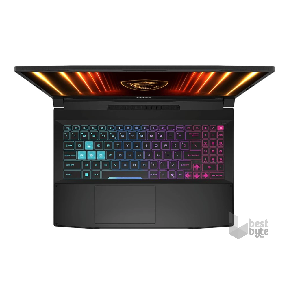 MSI Katana 15 HX B14WFK laptop (15,6"QHD/Intel Core i5-14450HX/RTX 5060 8GB/16GB RAM/512GB/FreeDOS) - fekete