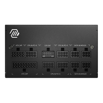 MSI MAG A850GL PCIE5 850W 80+ Gold 120mm moduláris tápegység