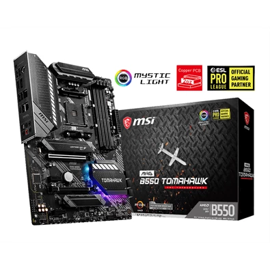 MSI MAG B550 TOMAHAWK AMD B550 AM4 ATX alaplap