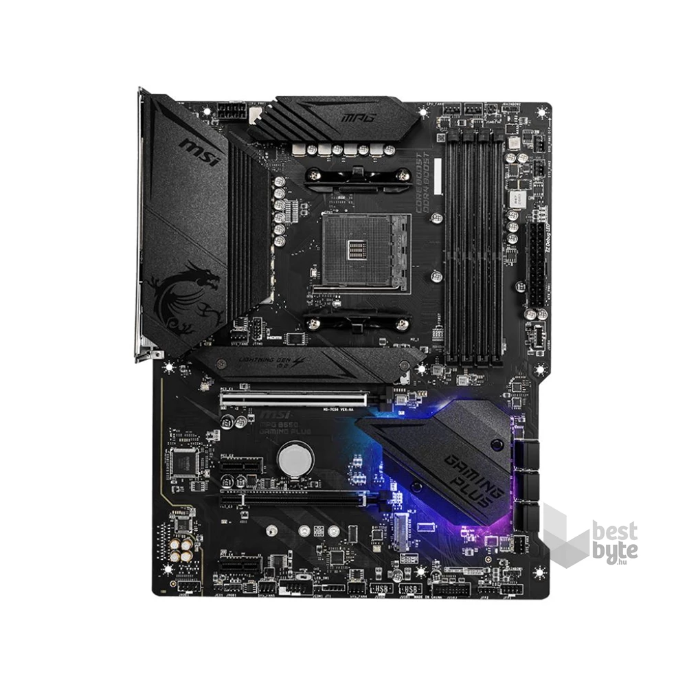 MSI MPG B550 GAMING PLUS AMD B550 AM4 ATX alaplap