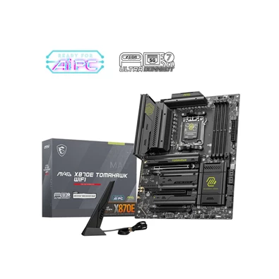 MSI Mag X870E Tomahawk Wi-Fi AMD X870E AM5 ATX alaplap