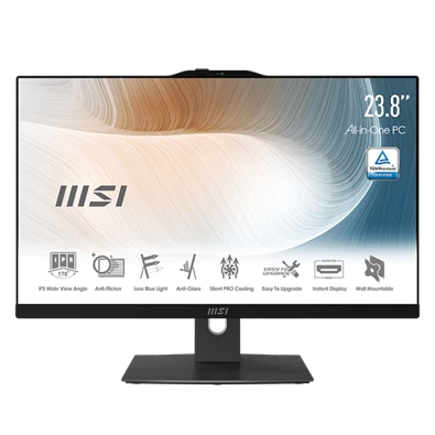 MSI Modern AM242P 12M-462EU/Core i7-1260P/16GB/1TB/Win11/fekete All-in-One asztali számítógép