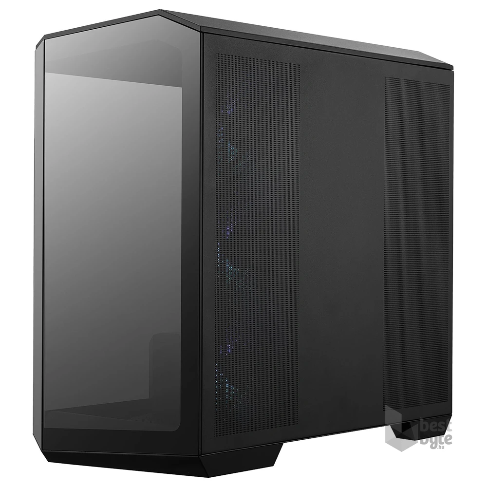 MSI PANO M100R PZ BLACK ARGB (táp nélküli) ablakos mATX ház