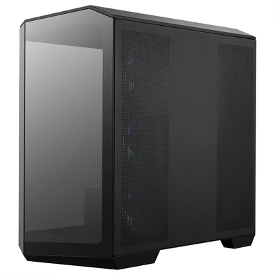 MSI PANO M100R PZ BLACK ARGB (táp nélküli) ablakos mATX ház