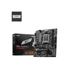 MSI PRO A620M-E AMD A620 AM5 mATX alaplap