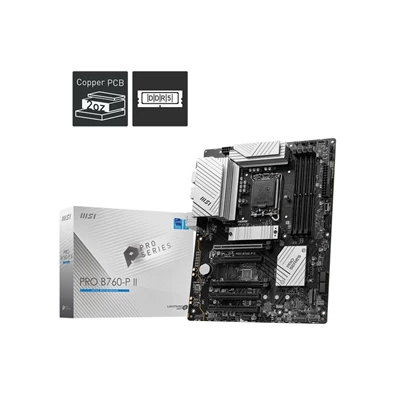 MSI PRO B760-P Intel B760 LGA1700 ATX alaplap