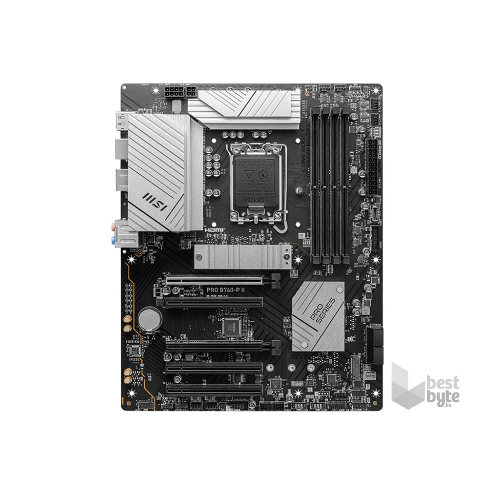 MSI PRO B760-P Intel B760 LGA1700 ATX alaplap