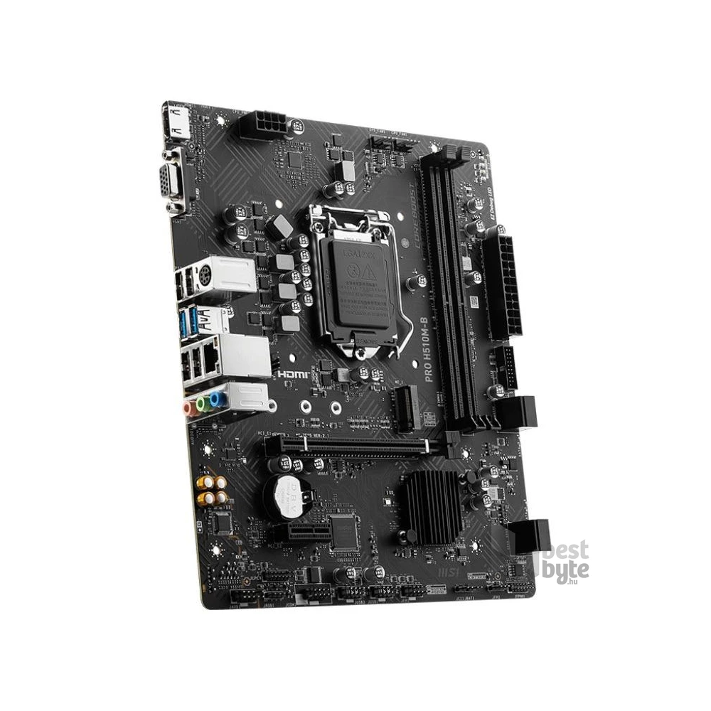 MSI PRO H510M-B Intel H510 LGA1200 mATX alaplap