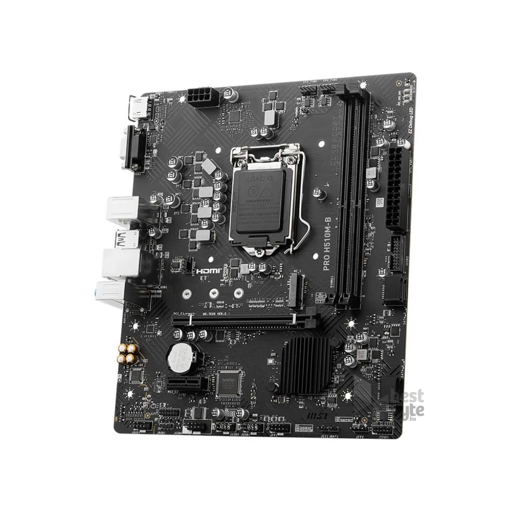 MSI PRO H510M-B Intel H510 LGA1200 mATX alaplap