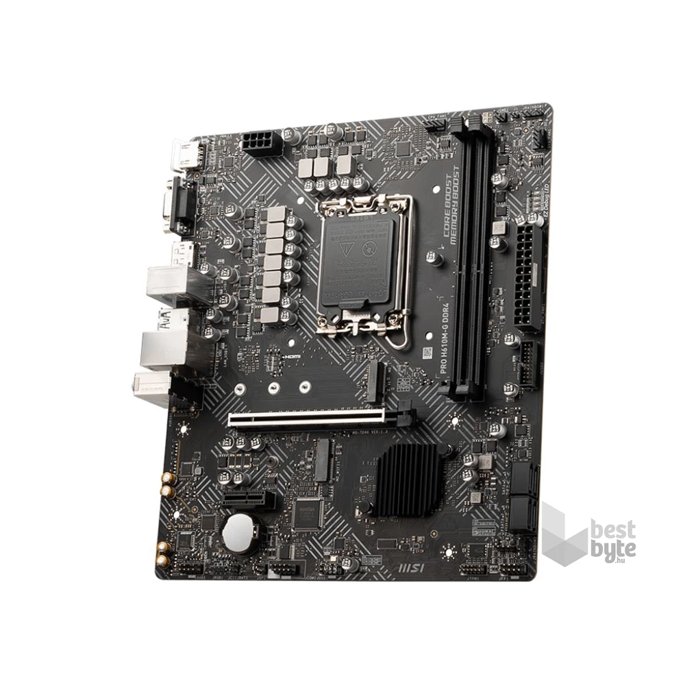 MSI PRO H610M-G DDR4 Intel H610 LGA1700 mATX alaplap
