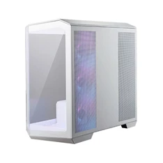 MSI PANO M100R PZ WHITE ARGB (táp nélküli) ablakos mATX ház