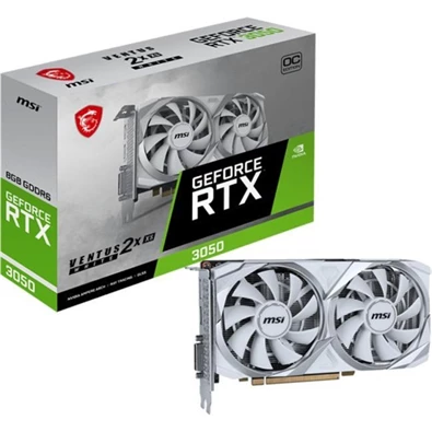 MSI RTX 3050 Ventus nVidia 8GB DDR6 PCIe videókártya