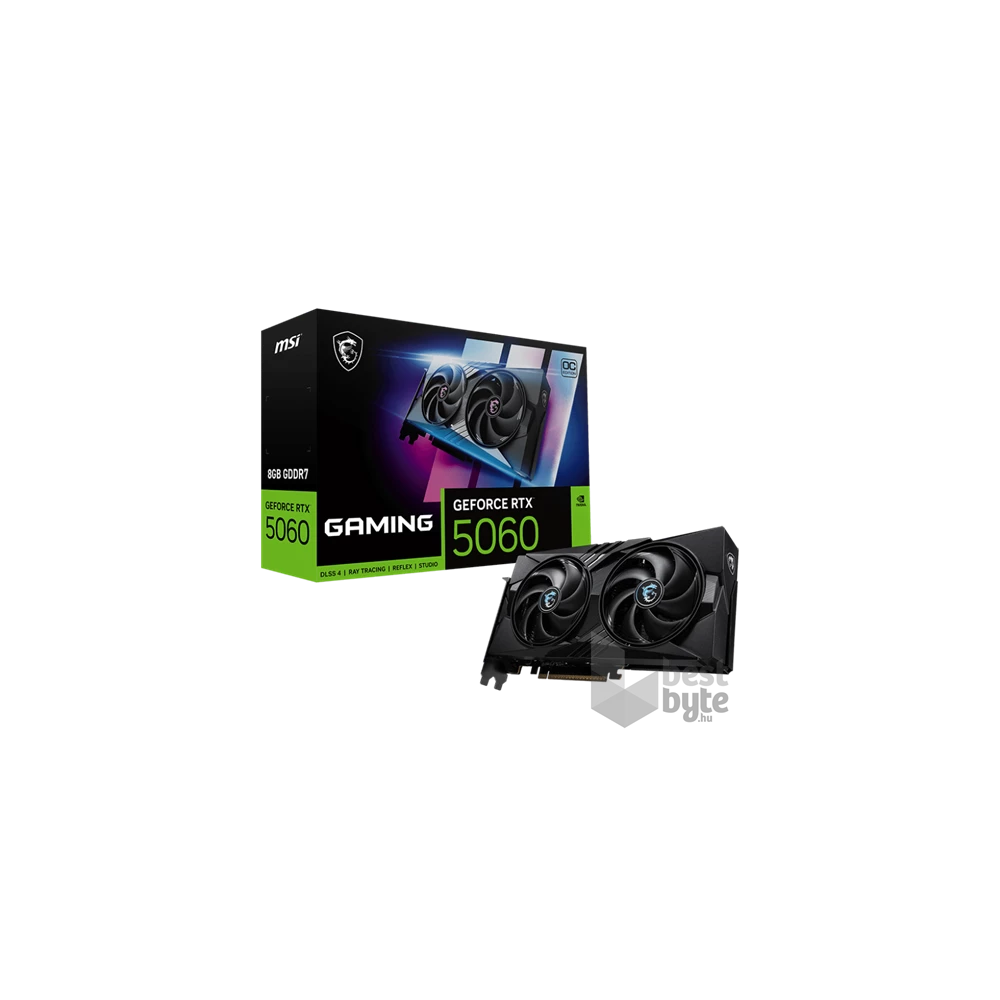 MSI RTX 5060 Gaming nVidia 8GB DDR7 PCIe videókártya