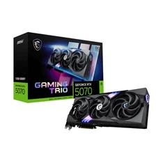MSI RTX 5070 Gaming Trio nVidia 12GB DDR7 PCIe videókártya MSI RTX 5070 Gaming Trio nVidia 12GB DDR7 PCIe videókártya