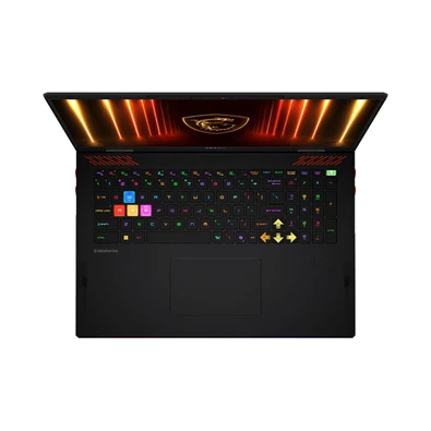 MSI Raider A18 HX A9WJG laptop (18"UHD+/AMD Ryzen 9 9955HX3D/RTX 5090 24GB/64GB RAM/2TB/Win11) - fekete