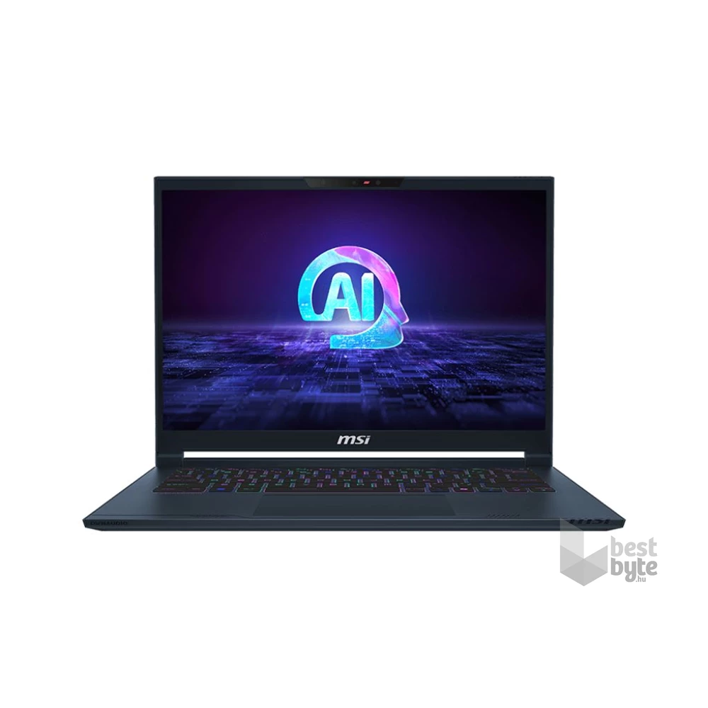 MSI Stealth 14 AI Studio A1VFG-095 laptop (14"QHD+/Intel Core Ultra 7 155H/RTX 4060 8GB/32GB RAM/1TB/Win11) - kék