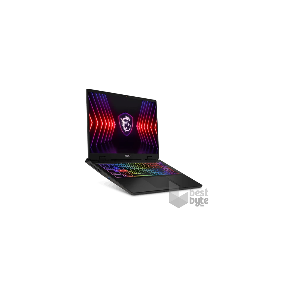 MSI Sword 16 HX B13VGKG-632 laptop (16"FHD+/Intel Core i7-13700HX/RTX 4070 8GB/16GB RAM/512GB/FreeDOS) - szürke