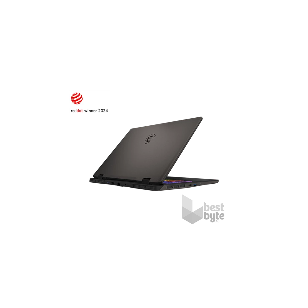 MSI Sword 16 HX B13VGKG-632 laptop (16"FHD+/Intel Core i7-13700HX/RTX 4070 8GB/16GB RAM/512GB/FreeDOS) - szürke