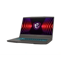 MSI Thin 15 B12UC (UI key) 15,6"FHD/Intel Core i5-12450H/16GB/512GB/RTX 3050 4GB/FreeDOS/szürke laptop (Újszerű)