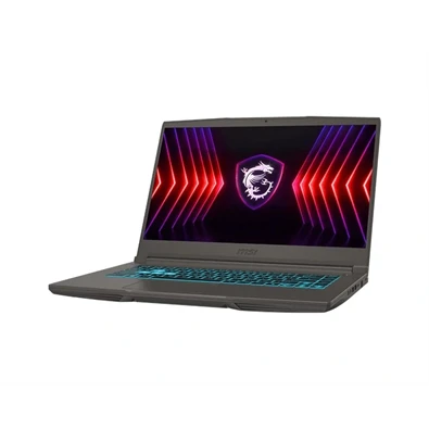 MSI Thin 15 B12UC (UI key) 15,6"FHD/Intel Core i5-12450H/16GB/512GB/RTX 3050 4GB/FreeDOS/szürke laptop (Újszerű)
