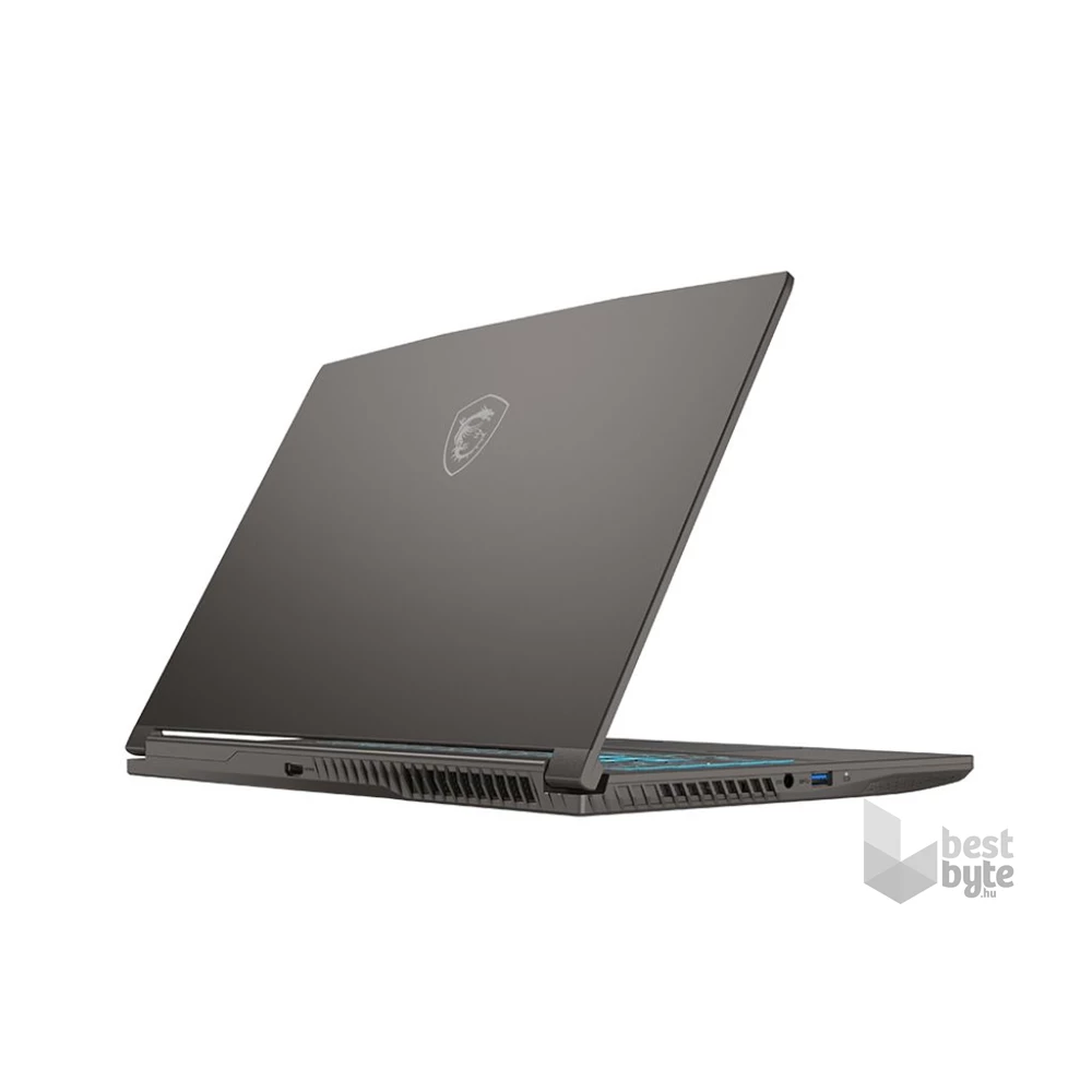 MSI Thin 15 B12VE-2287 laptop (15,6"FHD/Intel Core i5-12450H/RTX 4050 6GB/16GB RAM/512GB/FreeDOS) - fekete